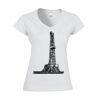 Softstyle™ women's v-neck t-shirt Thumbnail