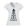 Softstyle™ women's v-neck t-shirt Thumbnail