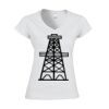 Softstyle™ women's v-neck t-shirt Thumbnail