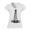 Softstyle™ women's v-neck t-shirt Thumbnail